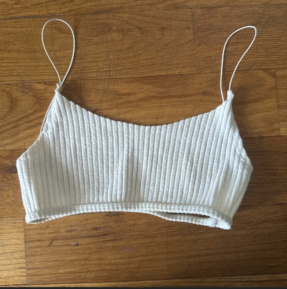 Joah Brown Luxe Corded Open Back Bra Top, Sz XS/S Excellent Condition - Picture 14 of 15